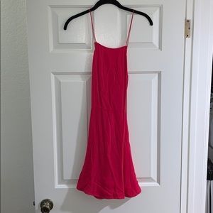 Wilfred Backless Mini Dress